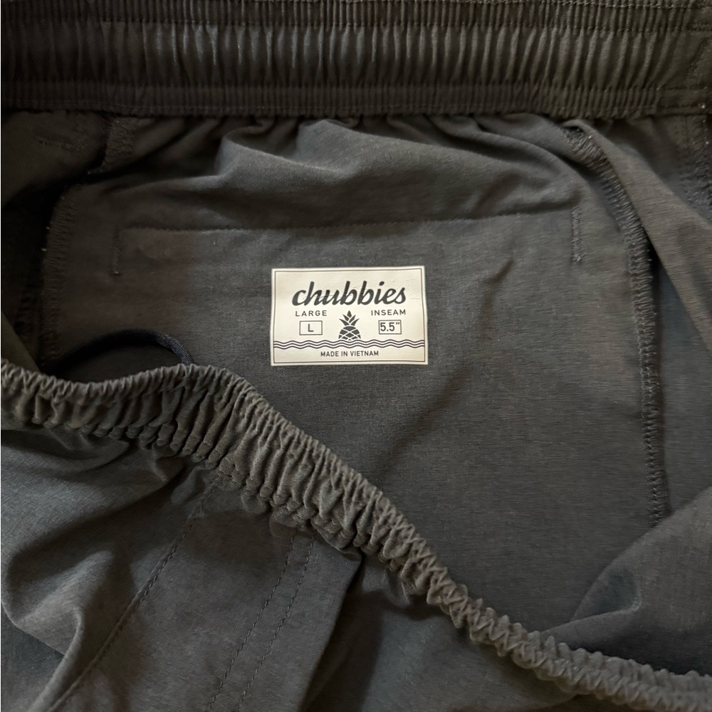 Chubbies Men’s Shorts Gray | Size Large | 5.5” Inseam